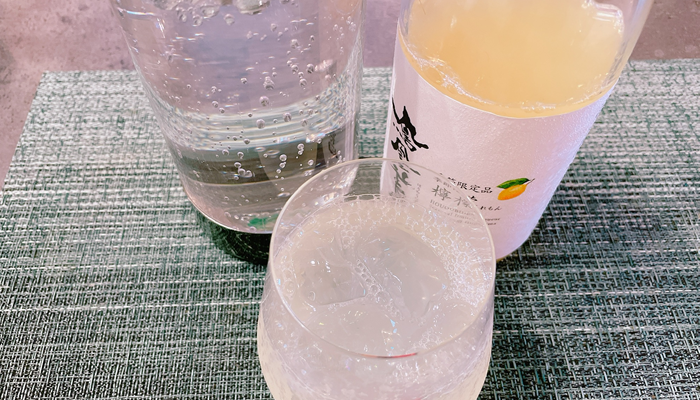 【鳳凰美田の檸檬の飲み方3】炭酸割り（ソーダ）